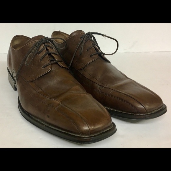 Johnston & Murphy Bicycle Toe Leather Oxfords - Picture 1 of 8